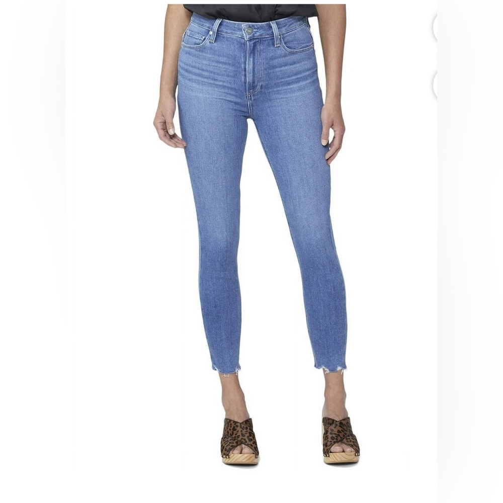 PAIGE Light Blue Margot crop Jeans size 25 USA 2